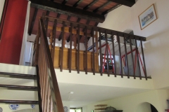 Treppe zur Mezzanine