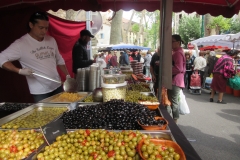 auf dem Markt (in Céret)