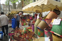 auf dem Markt (in Céret)